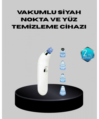 5 Kademeli Vakumlu Gözenek Temizleyici – Su Geçirmez ve Taşınabilir Siyah Nokta Cihazı