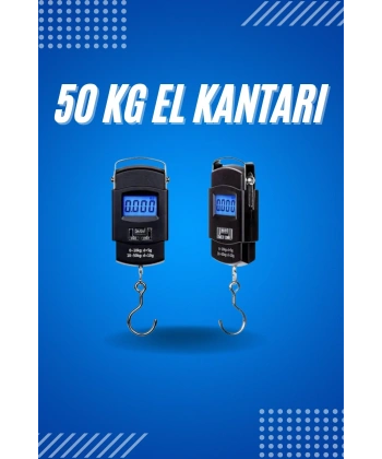 50 Kg Dijital El Terazisi Cep Tartısı El Kantarı Terazi