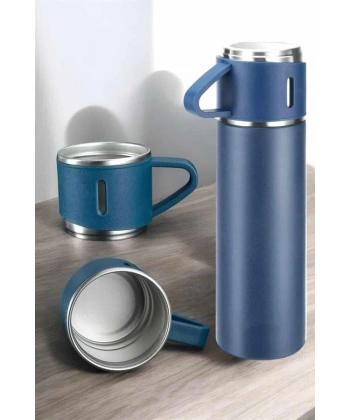 500 ml Kapasiteli Taşınabilir Basınçlı Termos Seti Günlük Kullanım için İdeal