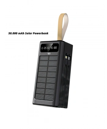 50.000 Powerbank güneş enerjili