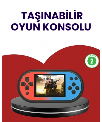 520 Oyunlu El Oyun Konsolu TV Bağlantılı HD LCD Ekranlı