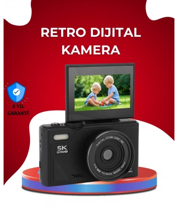 5K Ultra HD Kamera Gülümseme Algılama Otofokus 18x Optik Zoom