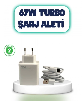 67 Watt Hızlı Şarj Aleti Poco F2 F3 F4 Uyumlu