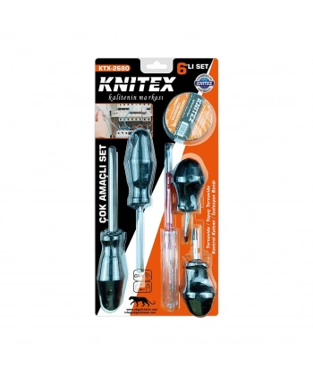 6PCS TORNAVİDA - ÇOK AMAÇLI SET TORNAVİDA - TOPAÇ TORNAVİDA - KONTROL KALEM - ELEKTRİK BANT