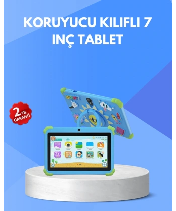 7 İnç Android Tablet WiFi Bluetooth ve Çift Kamera Destekli