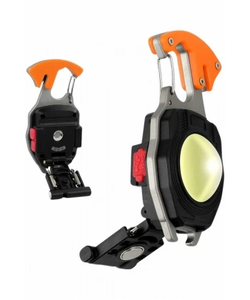 7 Modlu Mini Led Lamba Anahtarlık USB Şarjlı Kamp İçin Taşınabilir