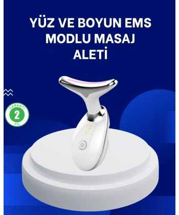 7 Renkli LED Cilt Yenileyici Masaj ve Bakım Cihazı