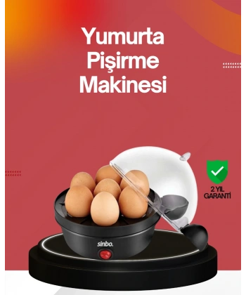 7 Yumurtalık Buharlı Yumurta Pişirme Cihazı Otomatik Kapanma Özellikli