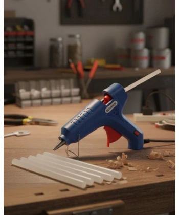 80 W Silikon Tabancası 11 mm Silikon Uyumlu 5 Adet Hediye Silikon