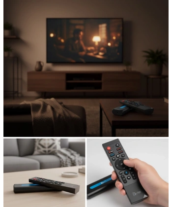 8K Android TV Stick Bas Konuş Destekli Güçlü Performans