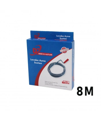 8MT SUSTA SPRAL LAVABO - GİDER AÇAR