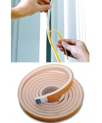 9 Metre Pencere Izolasyon Bandı Yapışkanlı Cam Yalıtım Süngeri Rüzgar Soğuk Kesici Pimapen Fitili