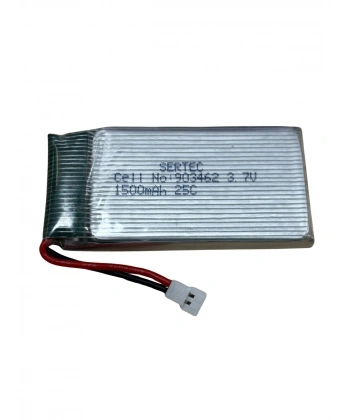 Sertec / 903462 / 3,7V - 1500mAh. - 25C  BEYAZ SOKET