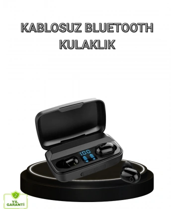 A10s Kablosuz Kulaklık  Çipli Uzun Pil Ömürlü Dokunmatik