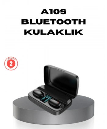 A10s TWS Bluetooth 5.0 Kulaklık – Powerbank’li Şarj Kutusu, Dokunmatik Kontrol, Gerçek Stereo