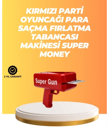 AA Pil ile Çalışan, Kolay Kullanımlı Kâğıt Fırlatıcı Oyuncak