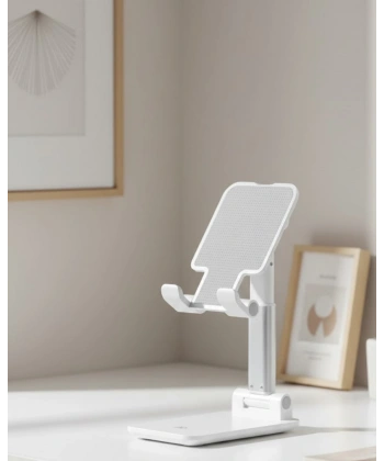 ABS Plastik Gövdeli Katlanabilir Telefon Standı Ev ve Ofis Kullanımı