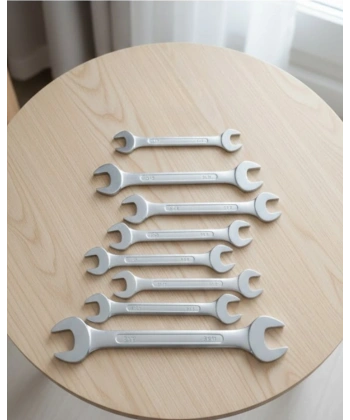 Açık Ağız Kombine Anahtar Seti 8 Ölçü Dayanıklı Yapı