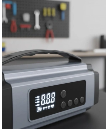 Acil Durumlar İçin Çok Fonksiyonlu Araç Akü Takviyesi Hava Kompresörü ve Güç Kaynağı