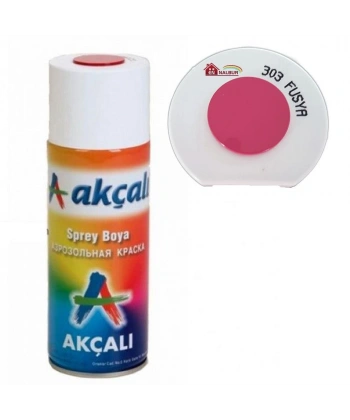 Akçalı Sprey Boya 400 ml 303 Fuşya