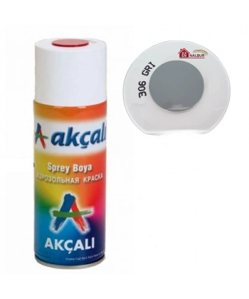Akçalı Sprey Boya 400 ml 306 Gri