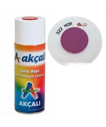 Akçalı Sprey Boya 400 ml 322 Mor