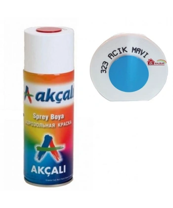 Akçalı Sprey Boya 400 ml 323 Açık Mavi
