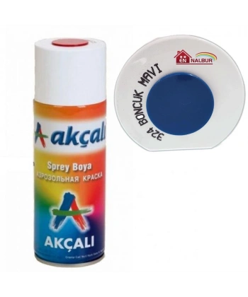 Akçalı Sprey Boya 400 ml 324 Boncuk Mavi
