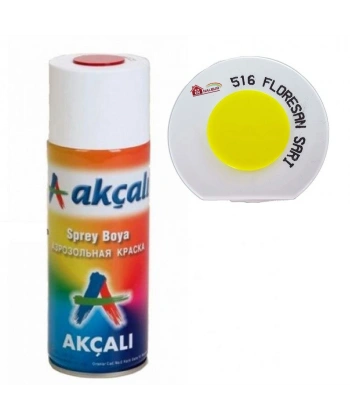 Akçalı Sprey Boya 400 ml 516 Florasan Sarı