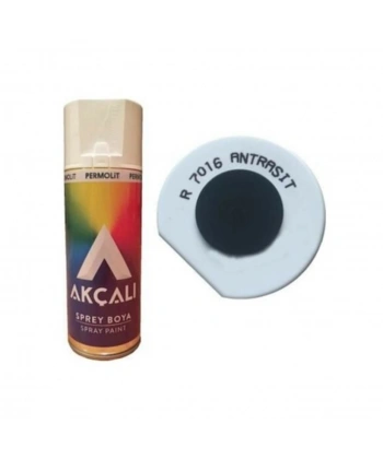 Akçalı Sprey Boya 400 ml 7016 Antrasit