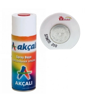 Akçalı Sprey Boya 400 ml 802 Gümüş