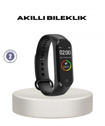 Akıllı Bileklik 0.96 İnç Ekran Kalp Atışlı Kan Basınçlı IP67 Suya Dayanıklı