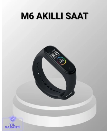 Akıllı Bileklik – Adım Sayar, Kalp Atış Ölçer, Uyku Takipli ve Suya Dayanıklı