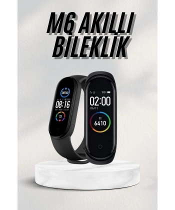 Akıllı Bileklik Android ve İOS Uyumlu Bildirim ve Çağrı Görme Spor Takibi