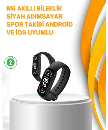 Akıllı Bileklik – Kalp Atışı, Uyku, Adımsayar ve Bildirim Takibi