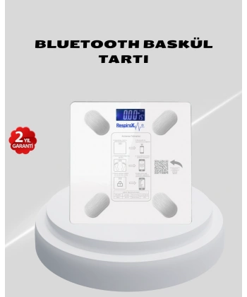 Akıllı Bluetooth Tartı – 8 Farklı Ölçüm Verisi, Otomatik Kişi Tanıma