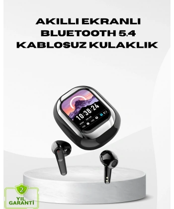 Akıllı Ekranlı Kablosuz Kulaklık – Gürültü Engelleme ve HD Ses Deneyimi