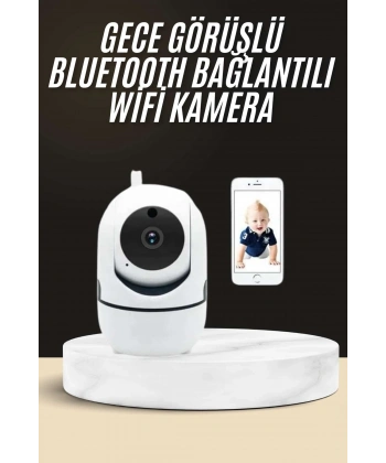 Akıllı Güvenlik Kamerası HD Görüntü Kalitesi Hareket Algılama Wifi Kamera