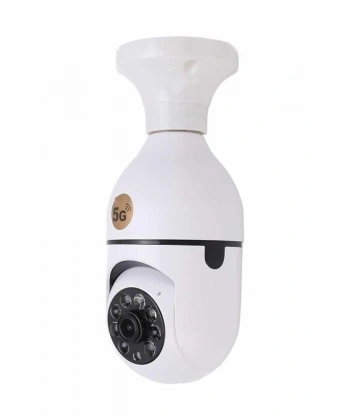 Akıllı Kamera Wifi Kamera Duylu Ampul Görünümlü 360 Derece Dönebilen Ev Kamerası