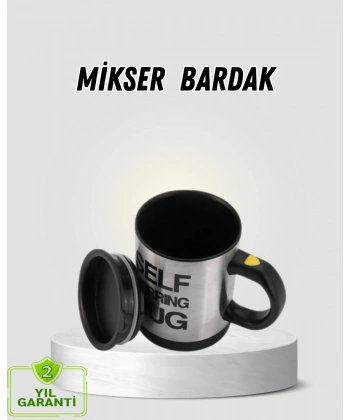 Akıllı Kendi Kendini Karıştıran Termal Kupa – Paslanmaz Çelik