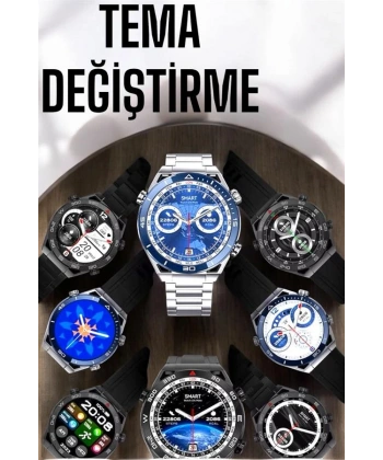 Akıllı Saat 2024 Model Arama Cevaplayan Uyku ve Sağlık Takibi