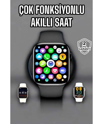 Akıllı Saat Amoled Ekran GPS ve Uyku Takibi Bluetooth Bağlantılı