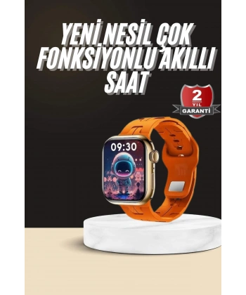 Akıllı Saat Android ve İOS Uyumlu Plastik Kordon Yeni Nesil