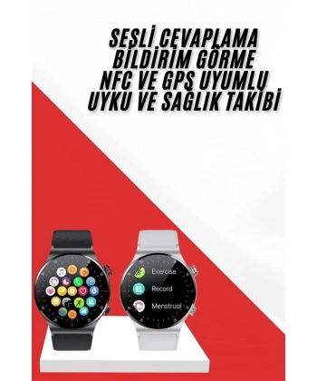 Akıllı Saat Arama Cevaplama Müzik Dinleme GPS Takibi