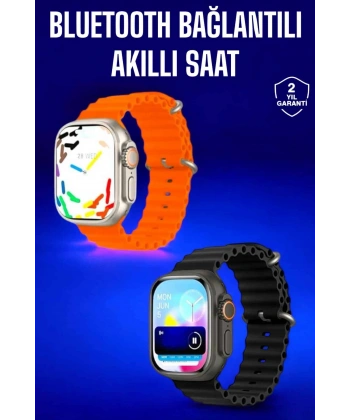 Akıllı Saat Arama Cevaplayan Bildirim Görme Yeni Nesil Bluetooth Bağlantılı