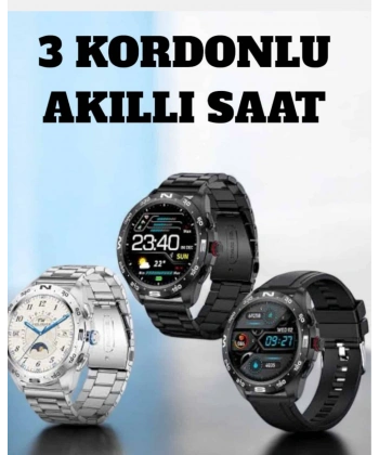 Akıllı Saat Arama Cevaplayan Titreşim Özelliğiyle Bildirim Görebilen