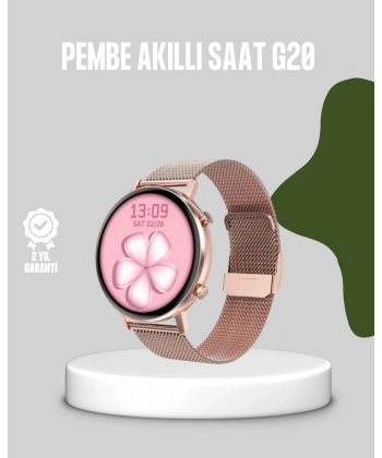 Akıllı Saat – Bluetooth 5.0, Suya Dayanıklı, Kablosuz Şarj