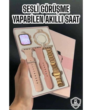 Akıllı Saat Bluetooth Bağlantılı Aksesuar Hediyeli GPS Takibi