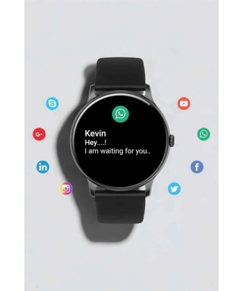 Akıllı Saat Çok Fonksiyonlu Sesli Görüşme NFC Uyumlu Amoled Ekran