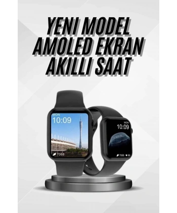 Akıllı Saat Çok Fonksiyonlu Uyku Takibi Adımsayar Nabız Ölçer Arama Cevaplayan